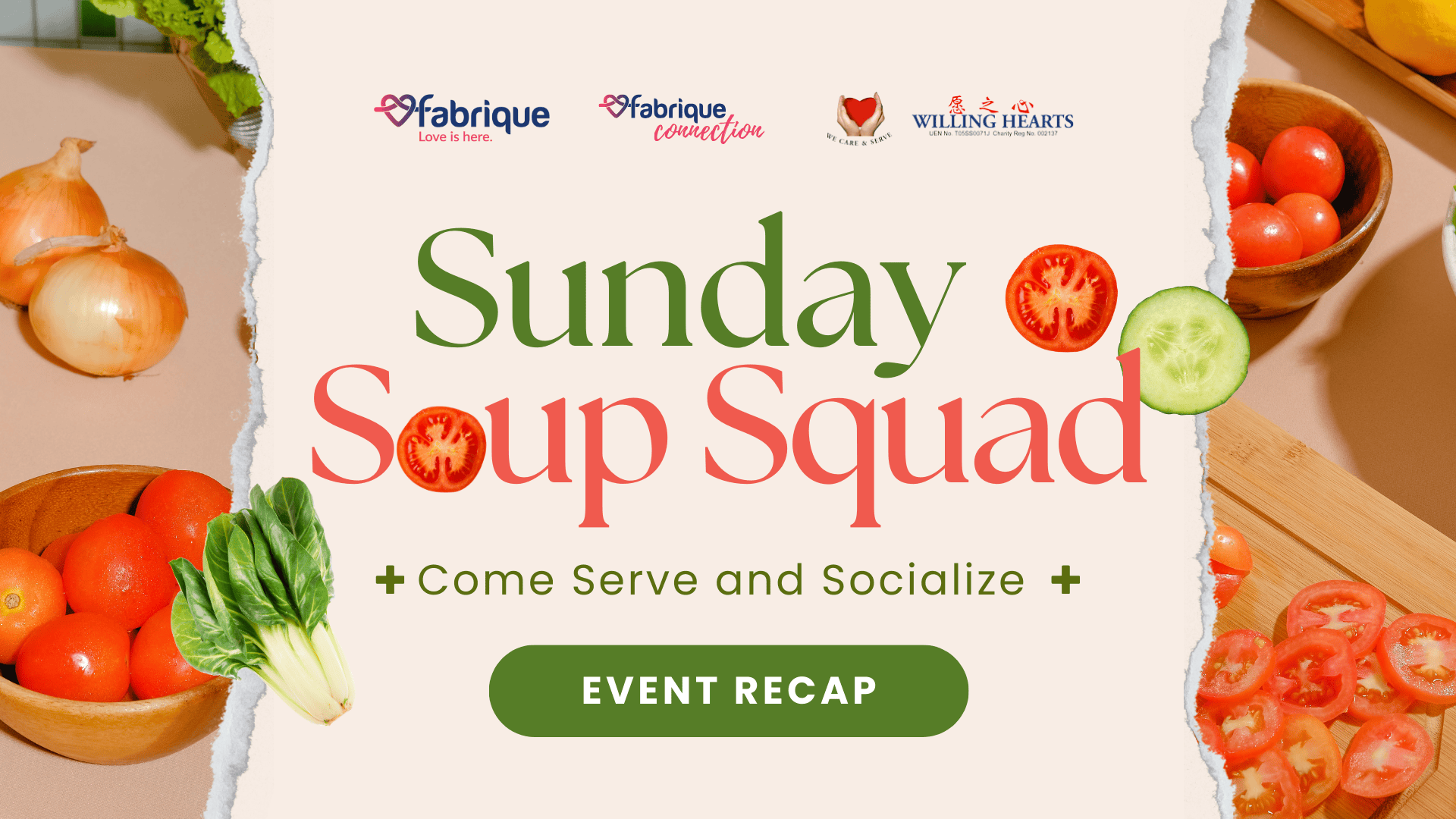 sunday soup squad RECAP banner