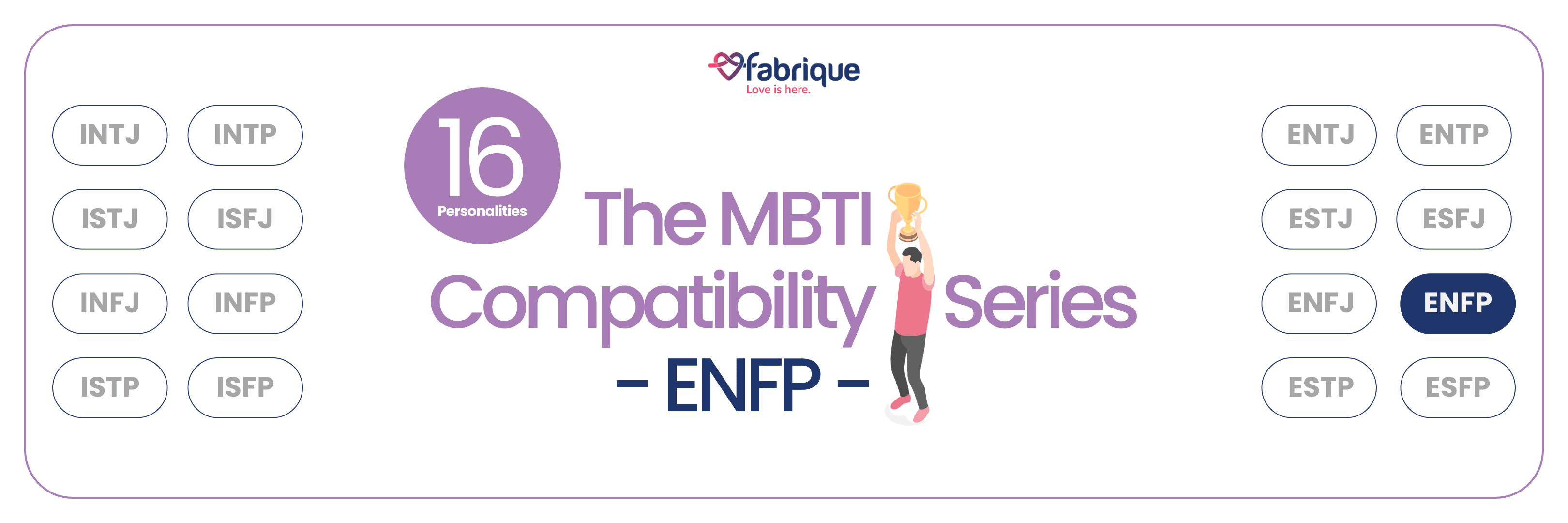 The MBTI Compatibility Series - ENFP banner